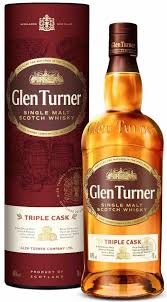 GLEN TURNER SINGLE MALT TRIPLE CASK COGNAC 70cl